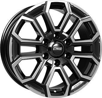 CMS C35-DB PICK UP diamond black 7.5Jx17 6x139.7 ET38 CMS C35-DB PICK UP diamond black 7.5Jx17 6x139.7 ET38