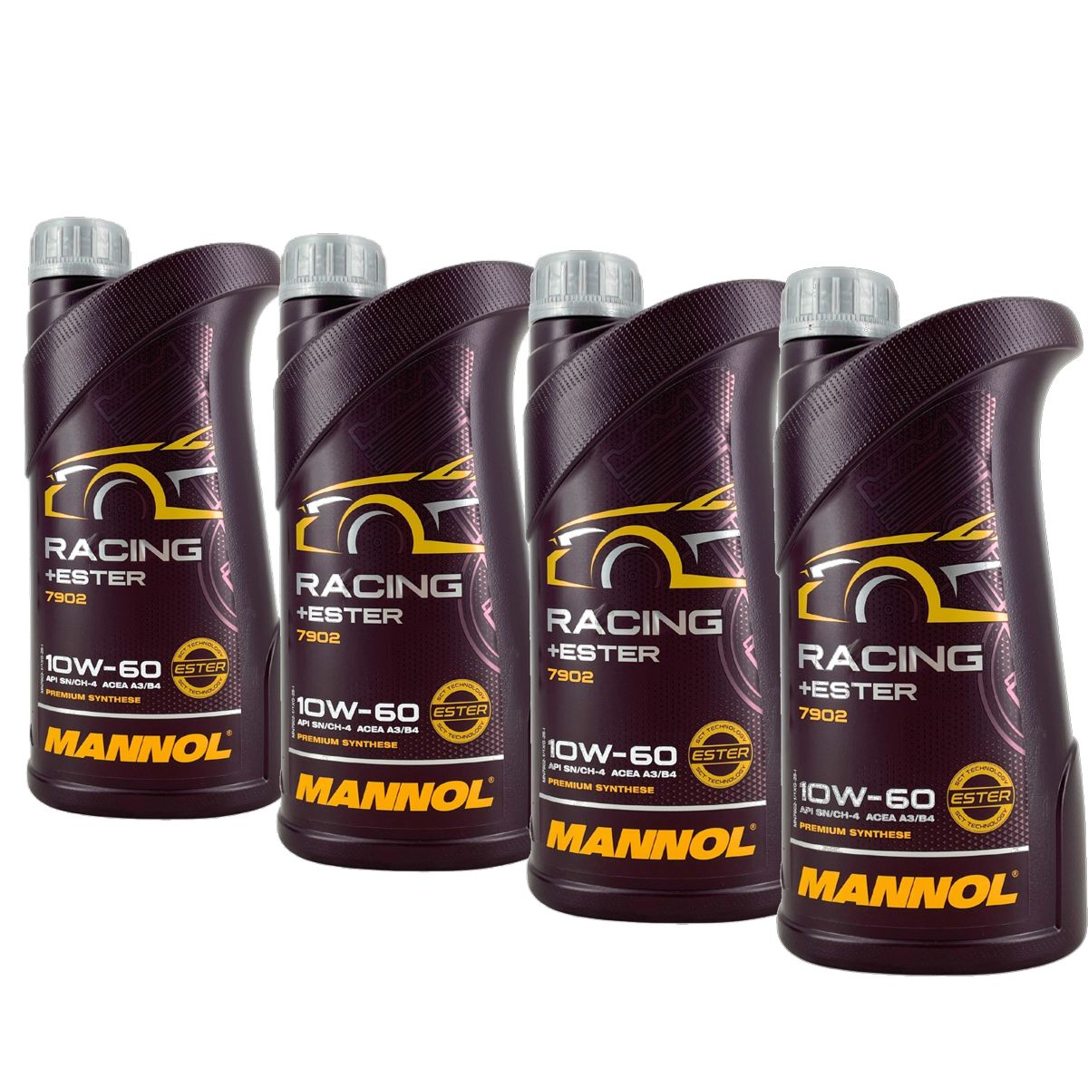 Mannol Racing + Ester 10W-60 4x1 Liter