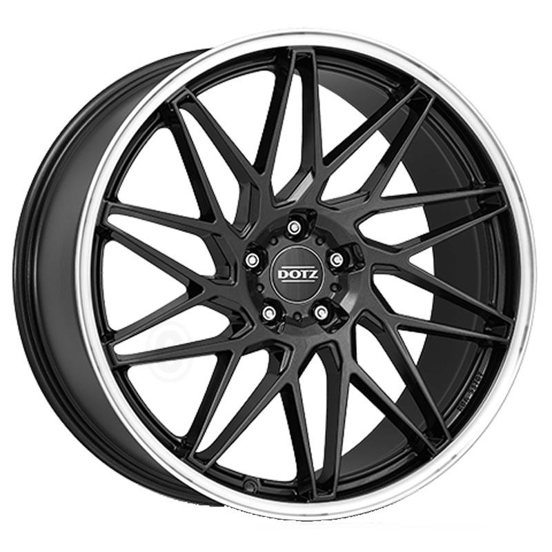 DOTZ TANAKA DARK gunmetal/polished lip 9.5Jx19 5x112 ET44
