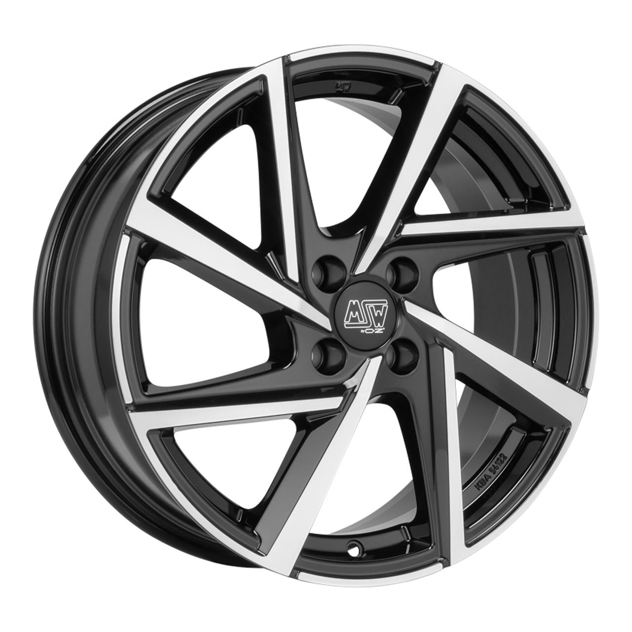 MSW (OZ) MSW 80/4 gloss black full polished 6.0Jx15 4x100 ET35