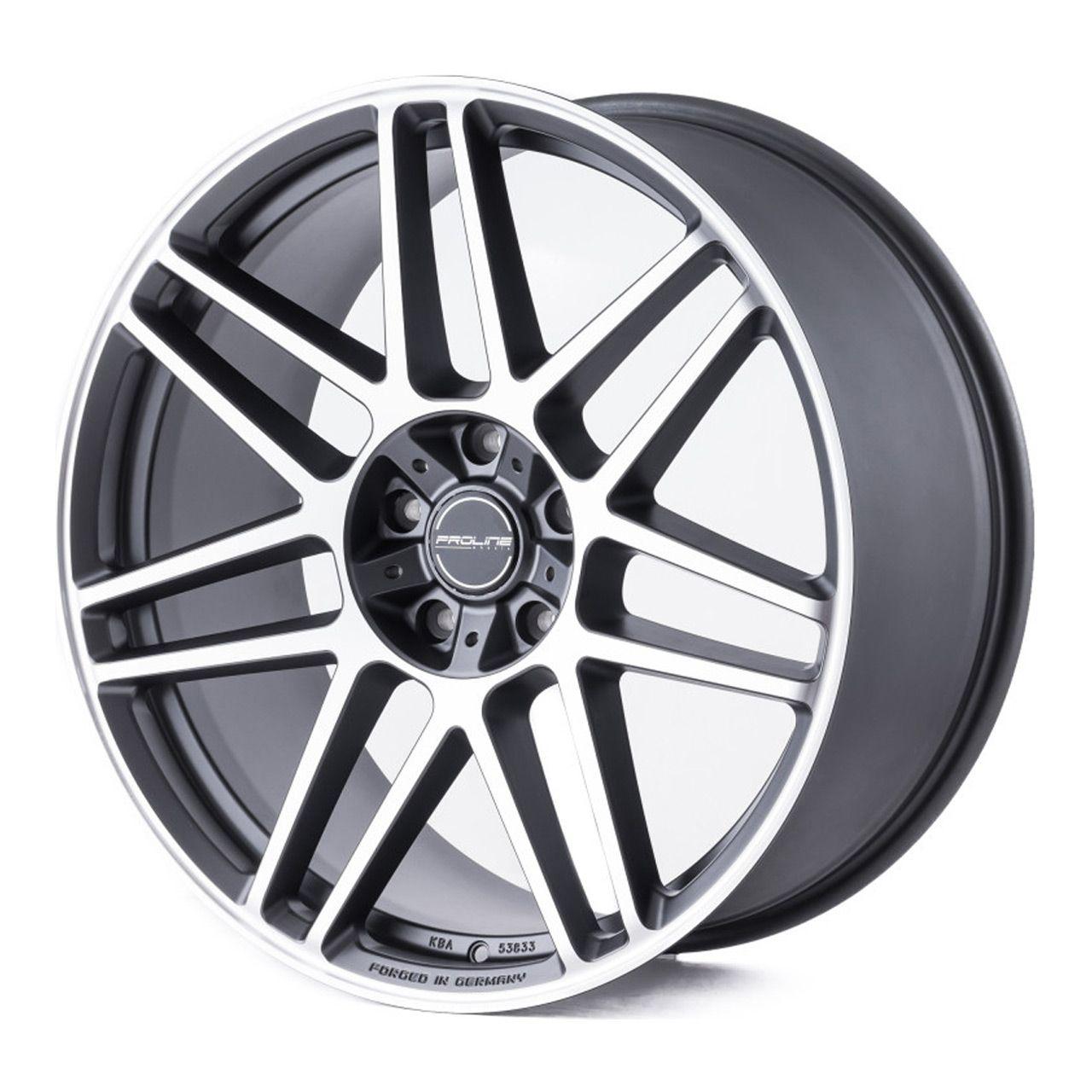 PROLINE PFG FORGED matt grey polished 10.0Jx22 5x130 ET21