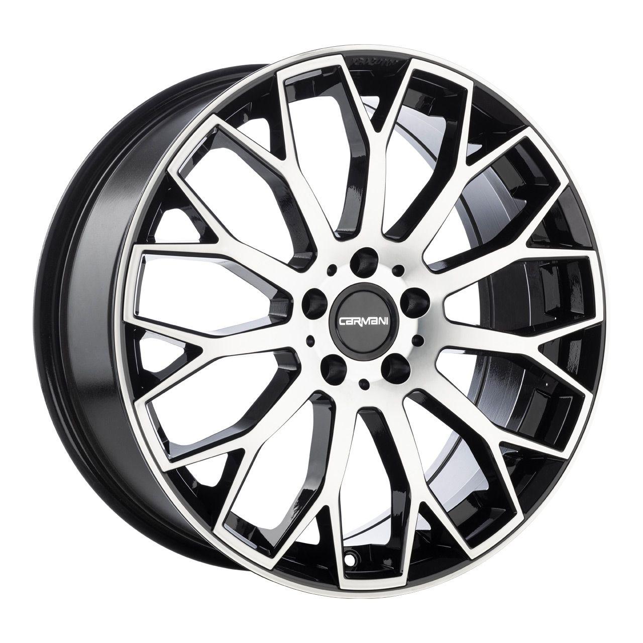 CARMANI 22 FRANZ black polish 8.0Jx19 5x112 ET43