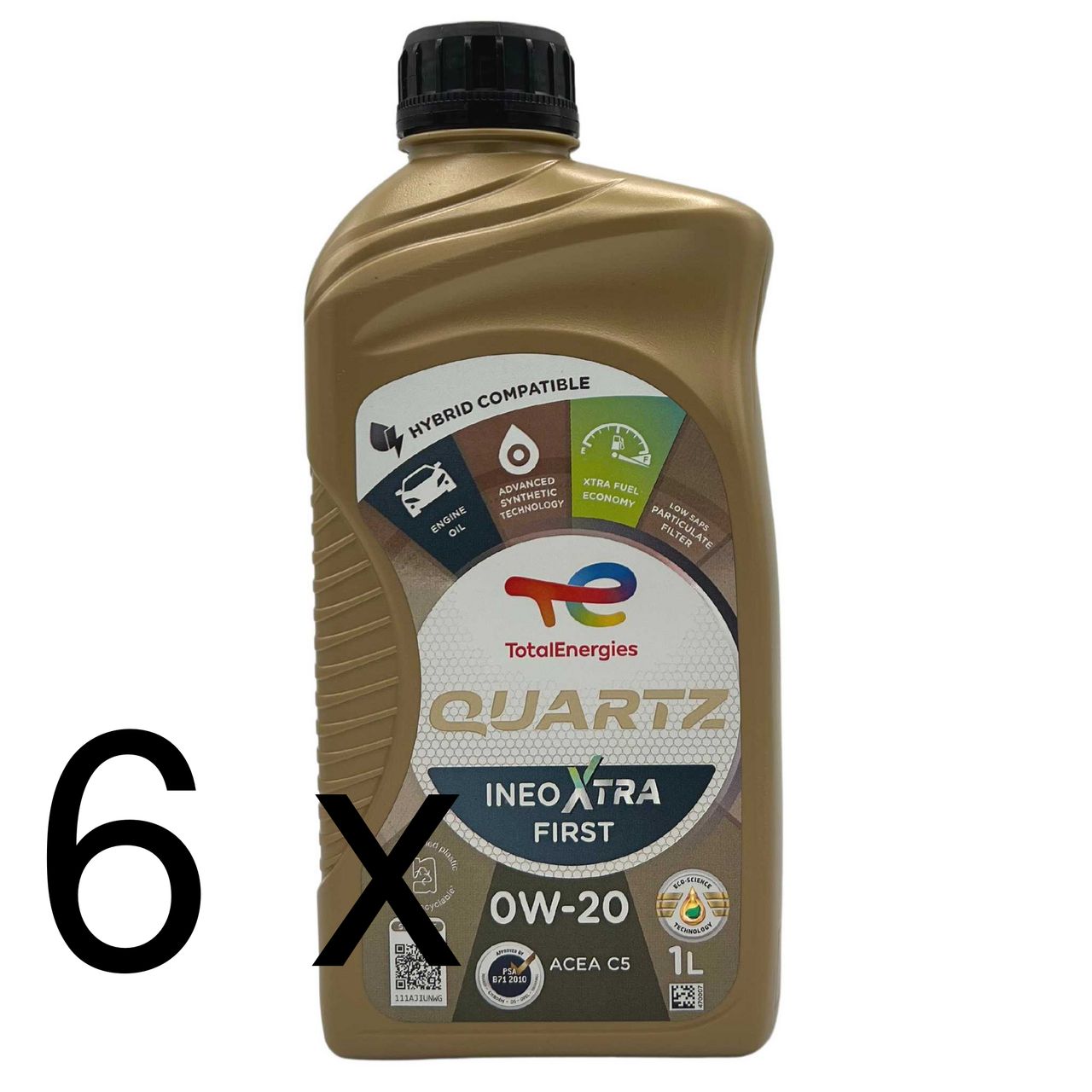 Total Quartz Ineo Xtra First 0W-20 6x1 Liter Total Quartz Ineo Xtra First 0W-20 6x1 Liter