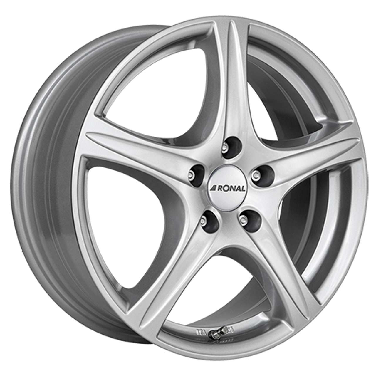 RONAL RONAL R56 kristallsilber 7.0Jx17 5x100 ET37