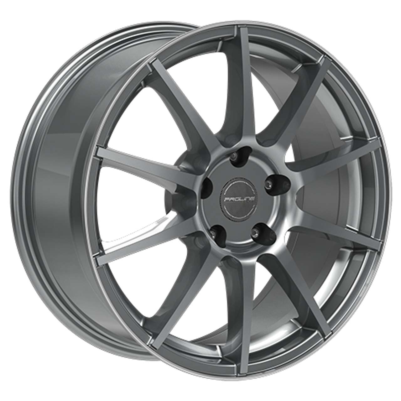 PROLINE UX100 grey rim polished 7.5Jx18 5x105 ET38