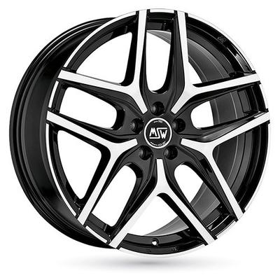 MSW (OZ) MSW 40 gloss black full polished 8.5Jx20 5x108 ET50