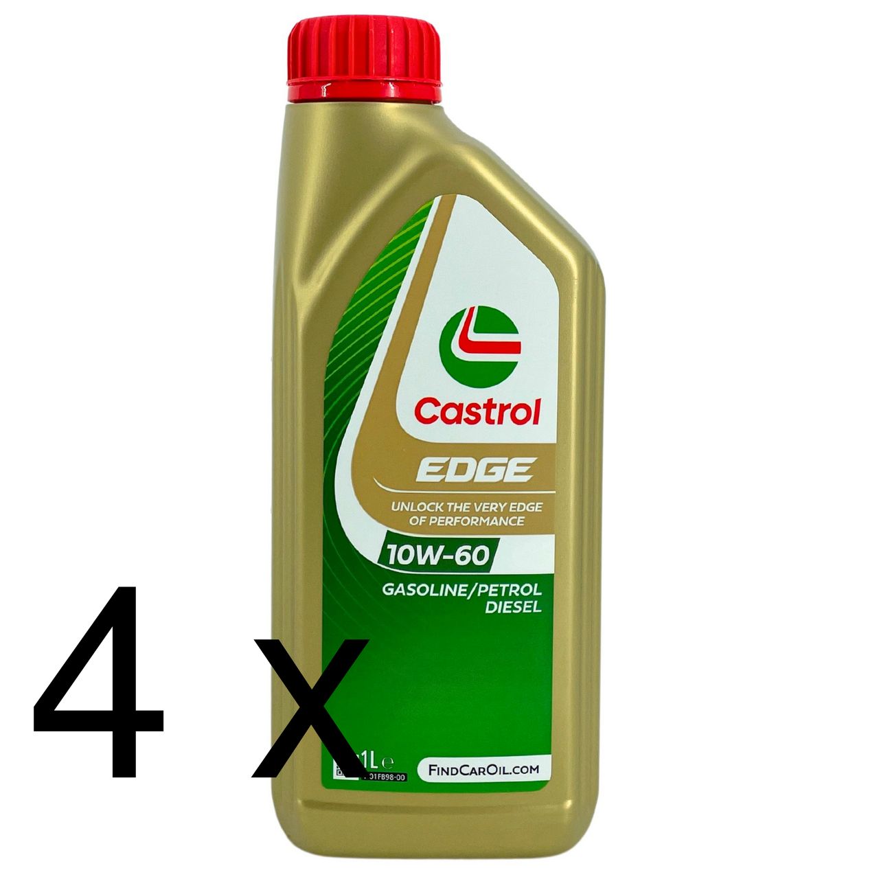 Castrol Edge 10W-60 4x1 Liter Castrol Edge 10W-60 4x1 Liter