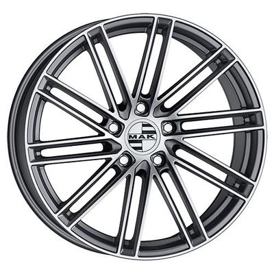 MAK LEIPZIG gun metal mirror face 9.5Jx22 5x130 ET55