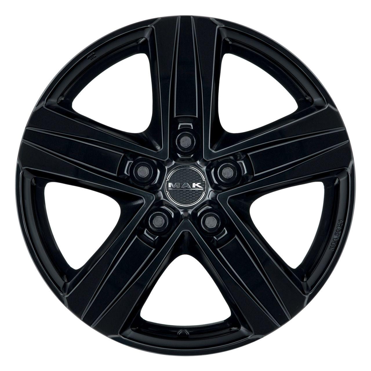 MAK STONE 5 3 gloss black 6.5Jx16 5x160 ET60