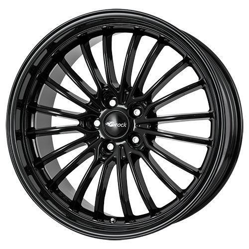 BROCK B24-GP schwarzglanz Horn poliert 8.5Jx19 5x114.3 ET40