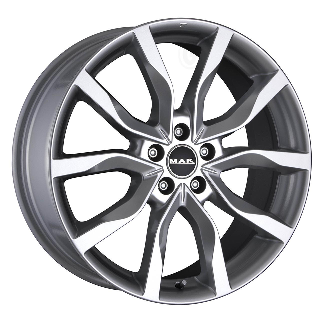 MAK HIGHLANDS silber 8.5Jx20 5x108 ET45