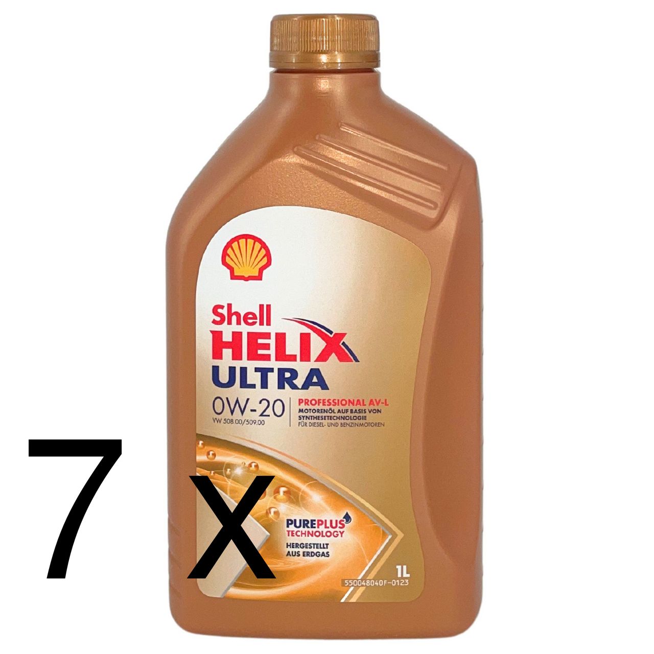 Shell Helix Ultra Professional AV-L 0W-20 7x1 Liter Shell Helix Ultra Professional AV-L 0W-20 7x1 Liter