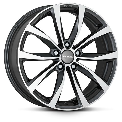 MAK WOLF black mirror 7.5Jx18 5x100 ET49