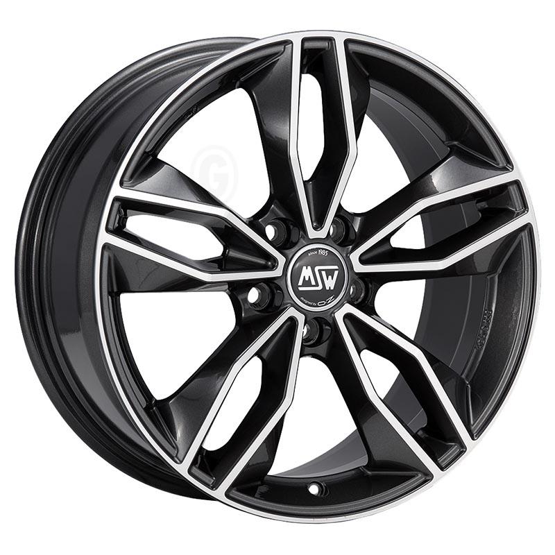 MSW Msw 71 Gloss dark grey full polished 8x18 5x112 ET35