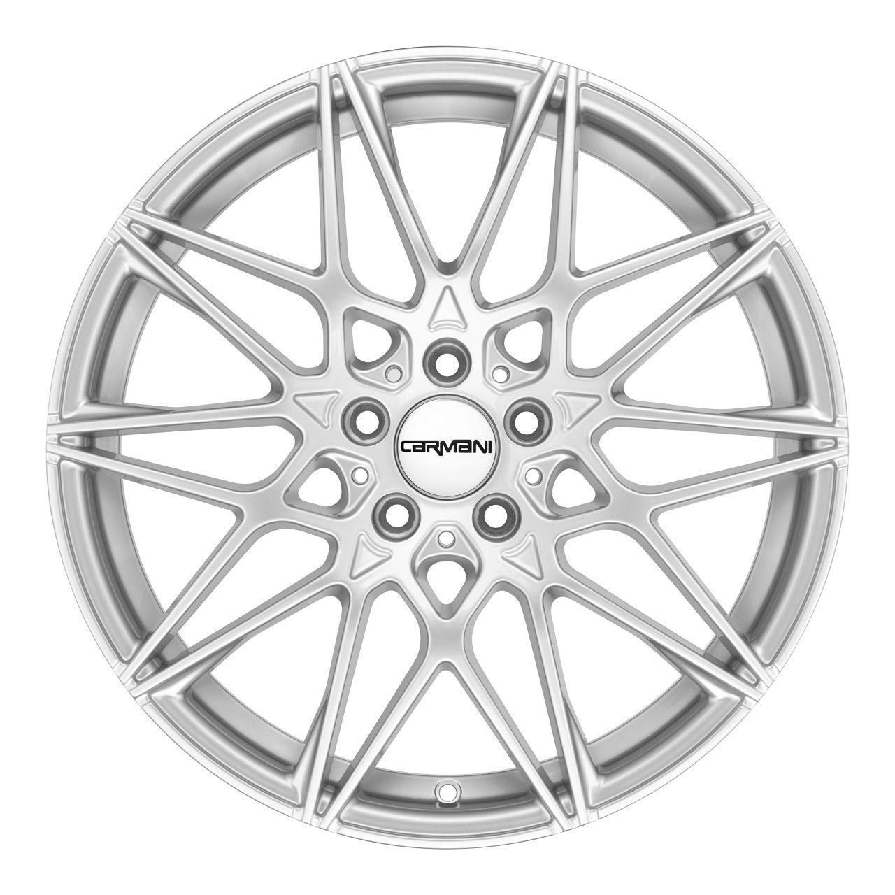 CARMANI 18 KNUT white silver 8.0Jx18 5x112 ET25