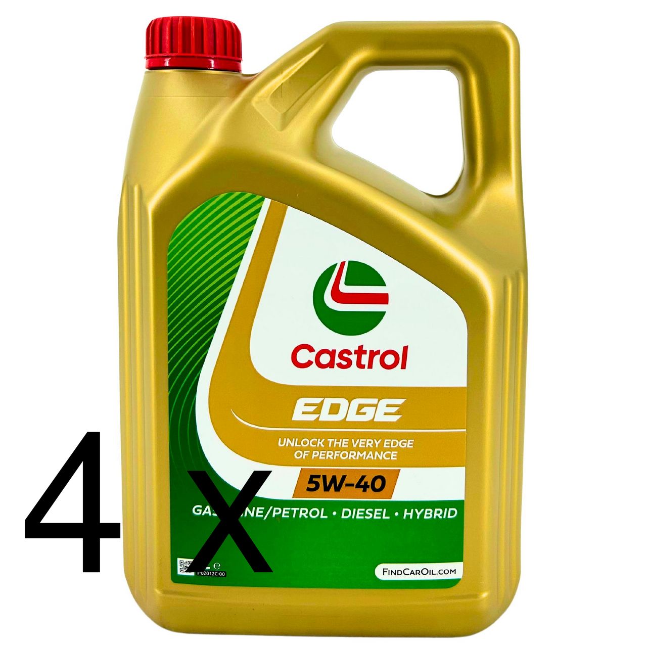 Castrol Edge Fluid Titanium 5W-40 4x4 Liter