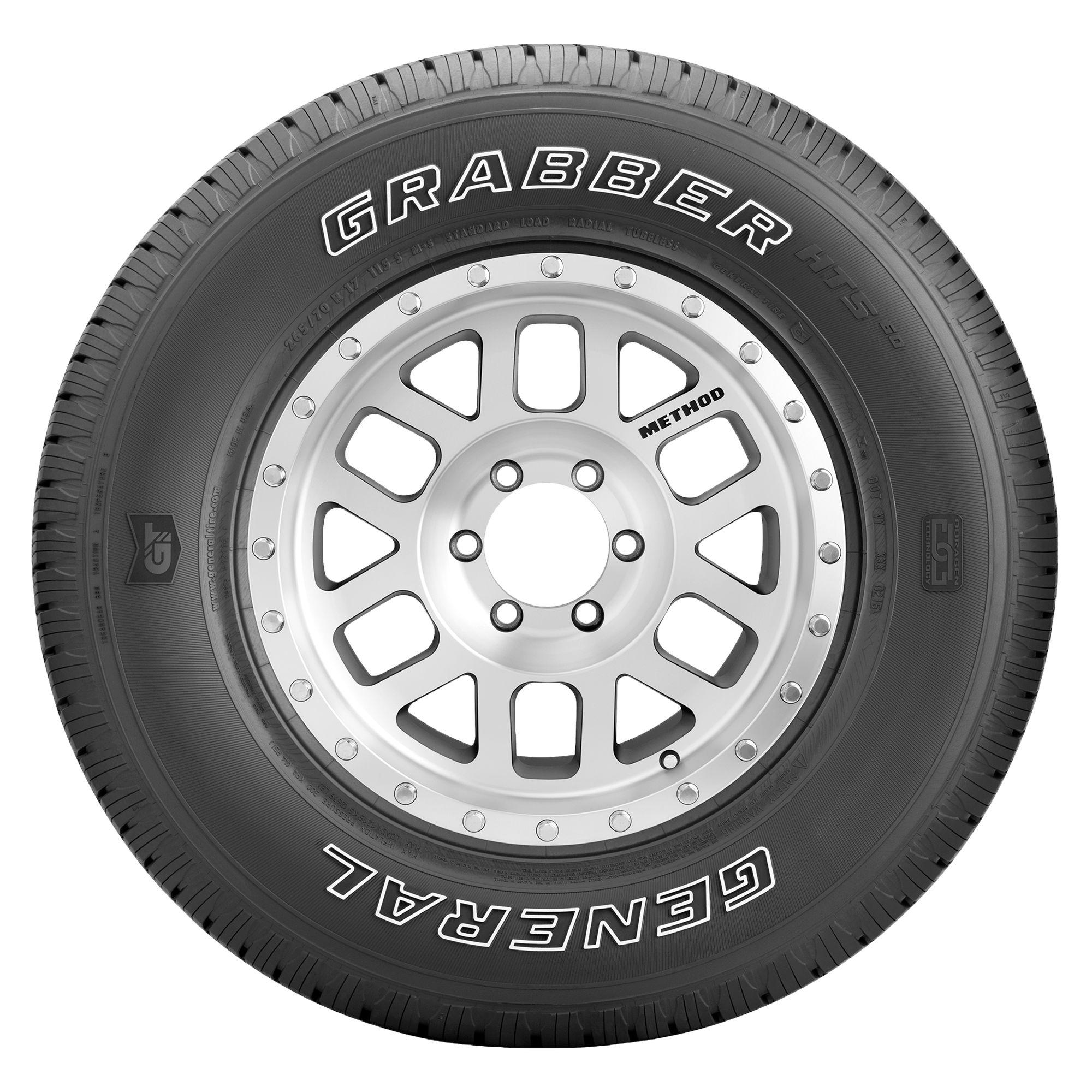 GENERAL TIRE GRABBER HTS60 285/65R17 116H FR BSW