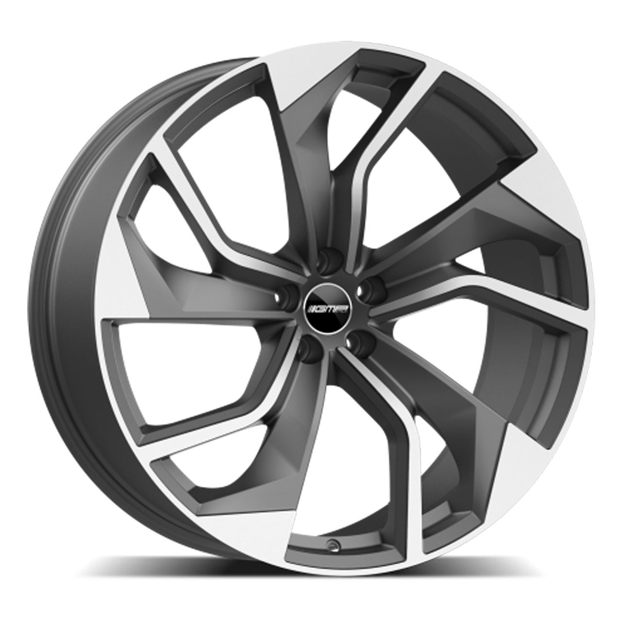 GMP REBEL anthracite matt diamond 10.0Jx22 5x112 ET30