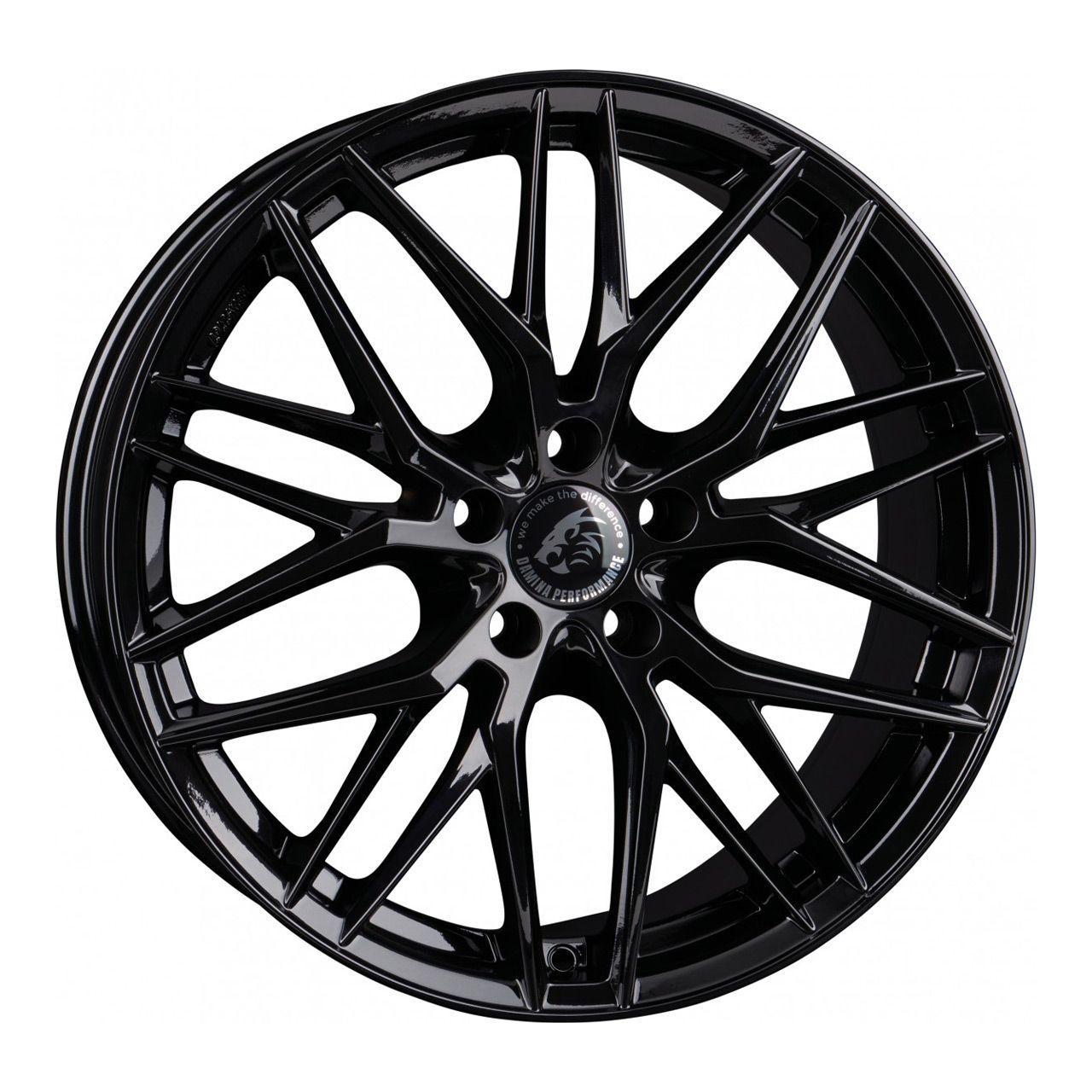 DAMINA PERFORMANCE DM08 black painted 8.0Jx18 5x112 ET35