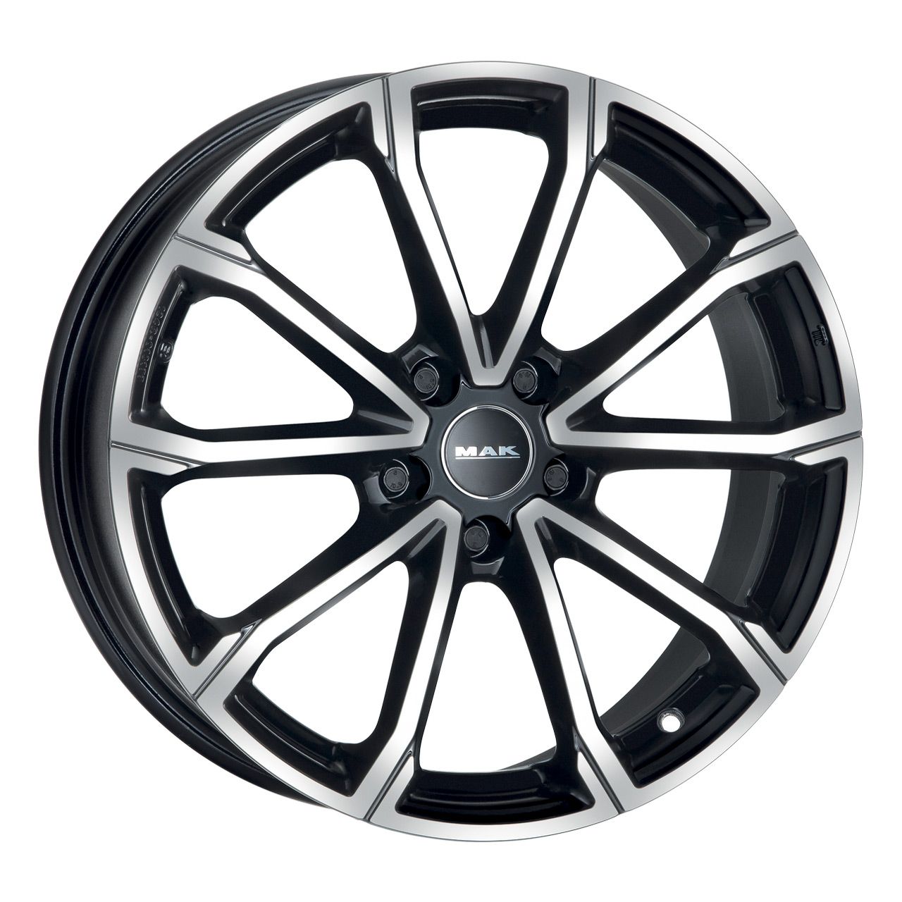 MAK DAVINCI black mirror 8.0Jx19 5x112 ET40