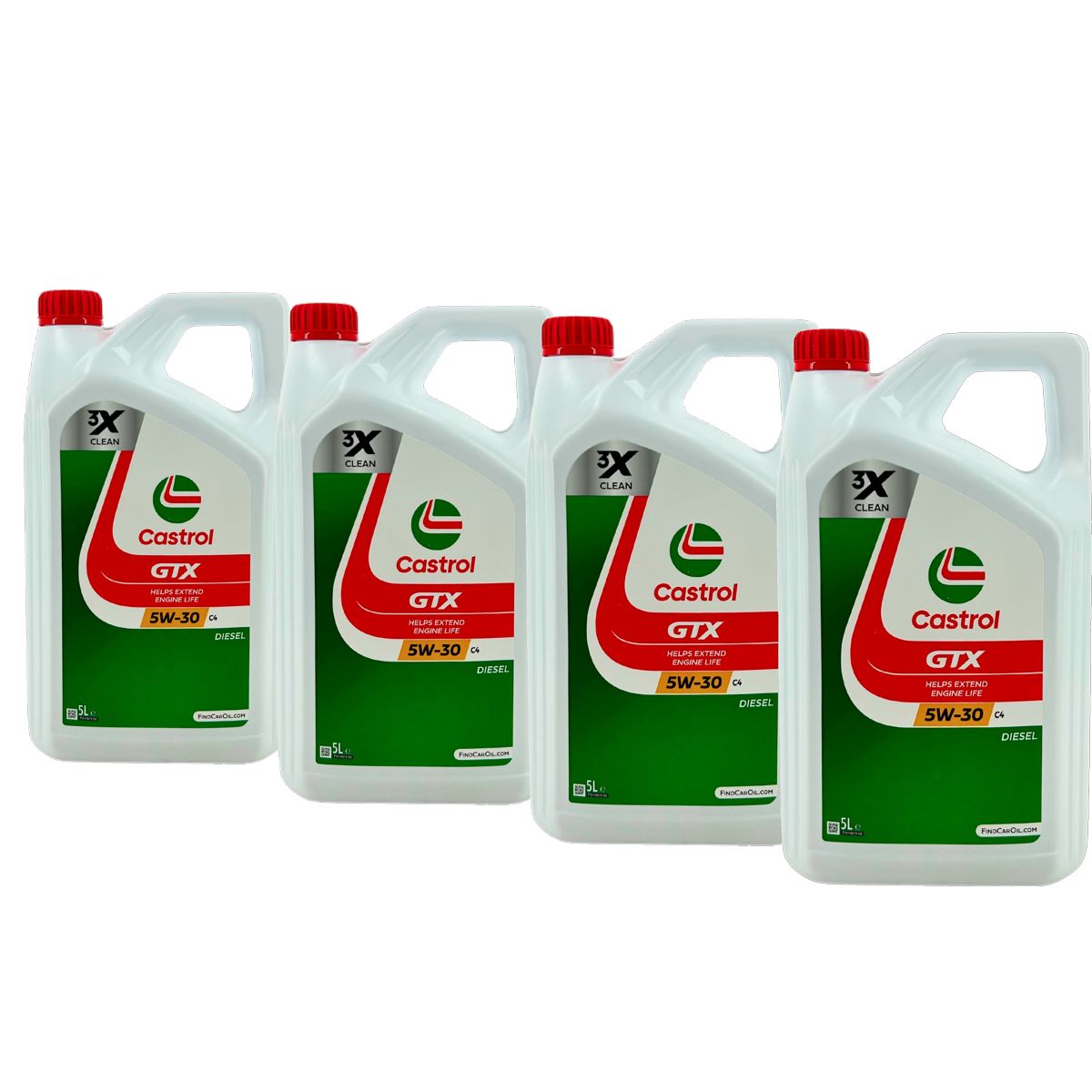 Castrol GTX 5W-30 C4 4x5 Liter