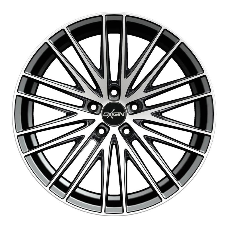 OXIGIN 19 OXSPOKE black full polish 8.5Jx19 5x108 ET45
