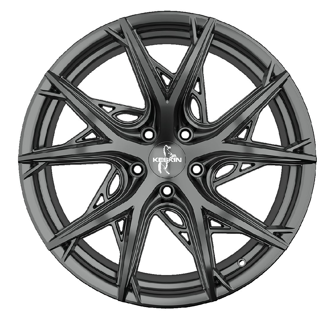 KESKIN WHEELS KT24 THUNDER palladium painted 8.5Jx19 5x112 ET30