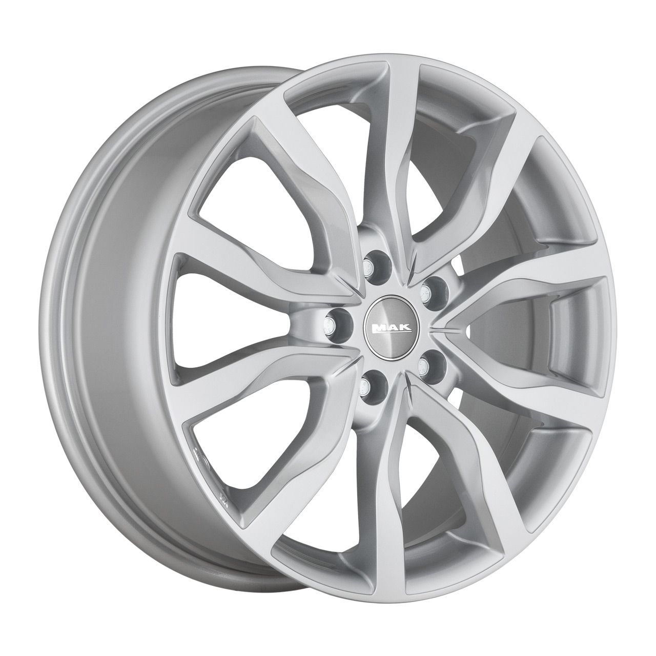 MAK HIGHLANDS silber 7.0Jx17 5x110 ET41