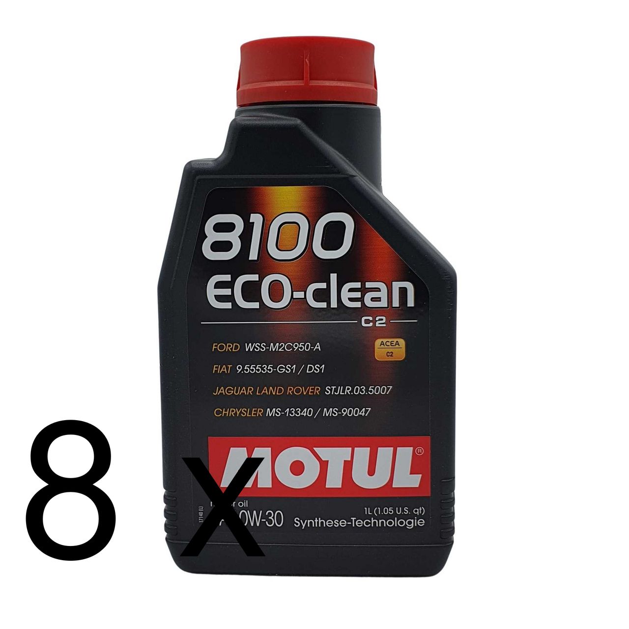 Motul 8100 Eco-clean 0W-30 8x1 Liter