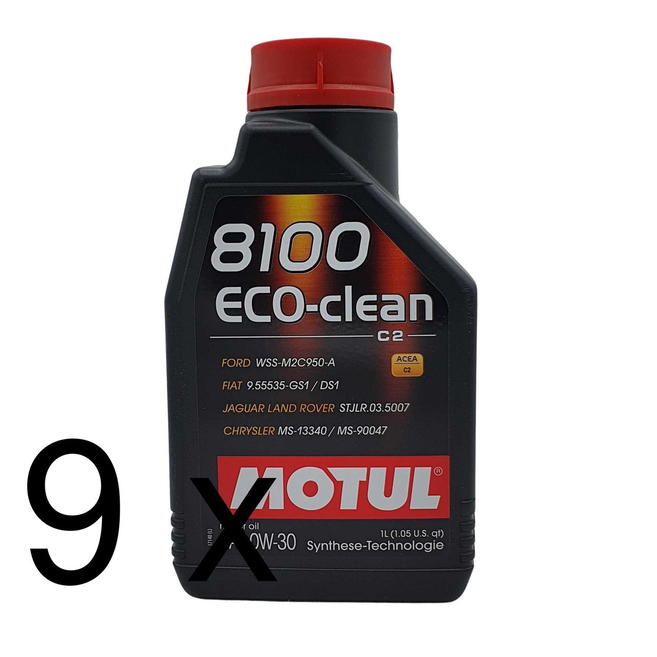 Motul 8100 Eco-clean 0W-30 9x1 Liter