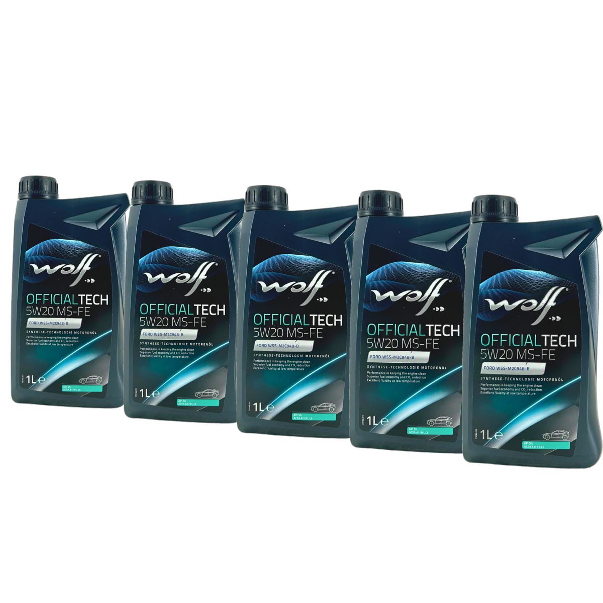 Wolf OfficialTech 5W-20 MS-FE 5x1 Liter