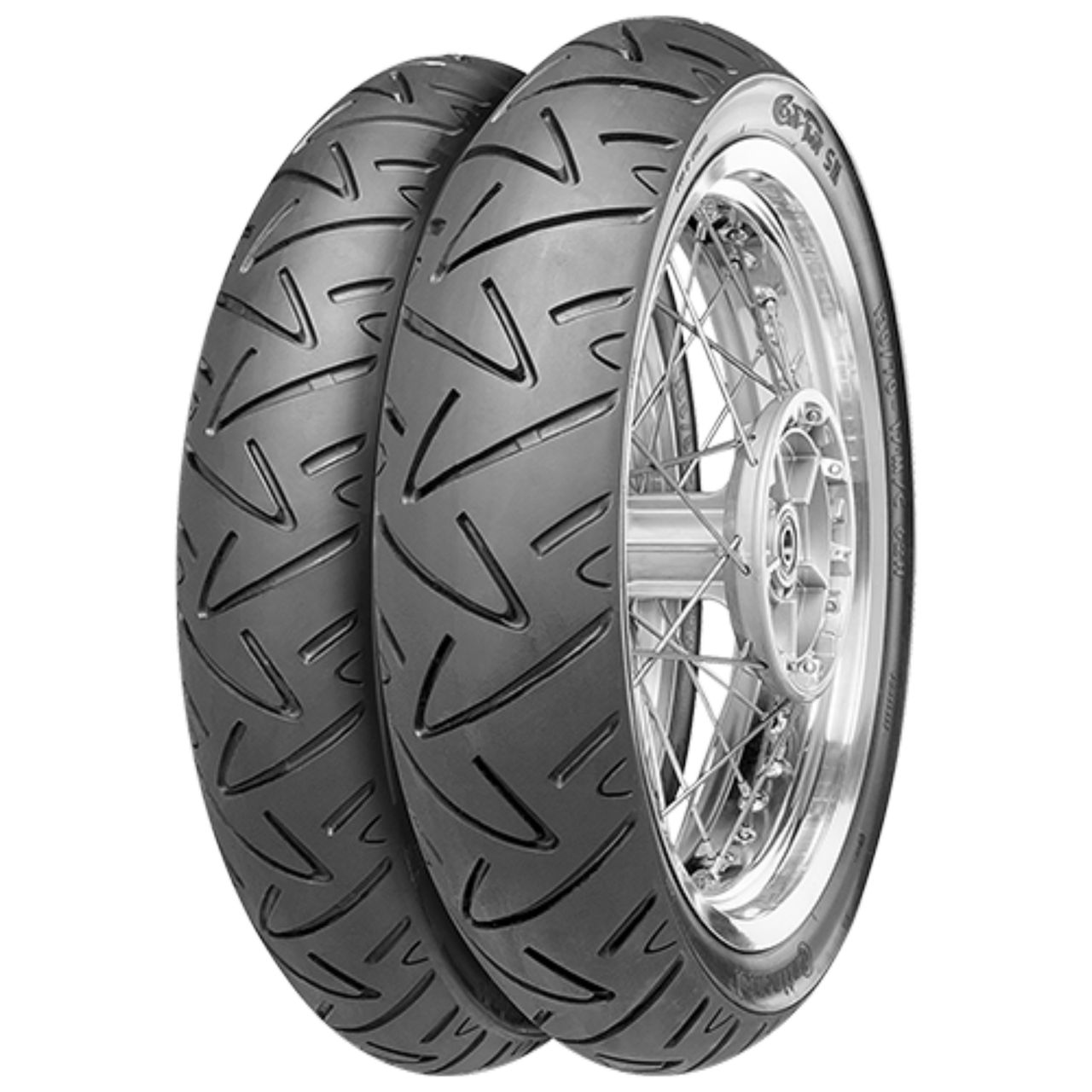 CONTINENTAL 130/70 - 17 M/C TL/TT 62H CONTITWIST SPORT SM