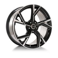 AVUS RACING AF20 black polished 8.5Jx20 5x112 ET32