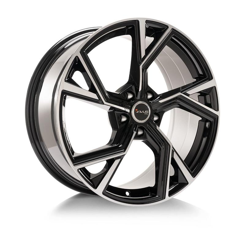 AVUS RACING AF20 black polished 8.5Jx20 5x112 ET32