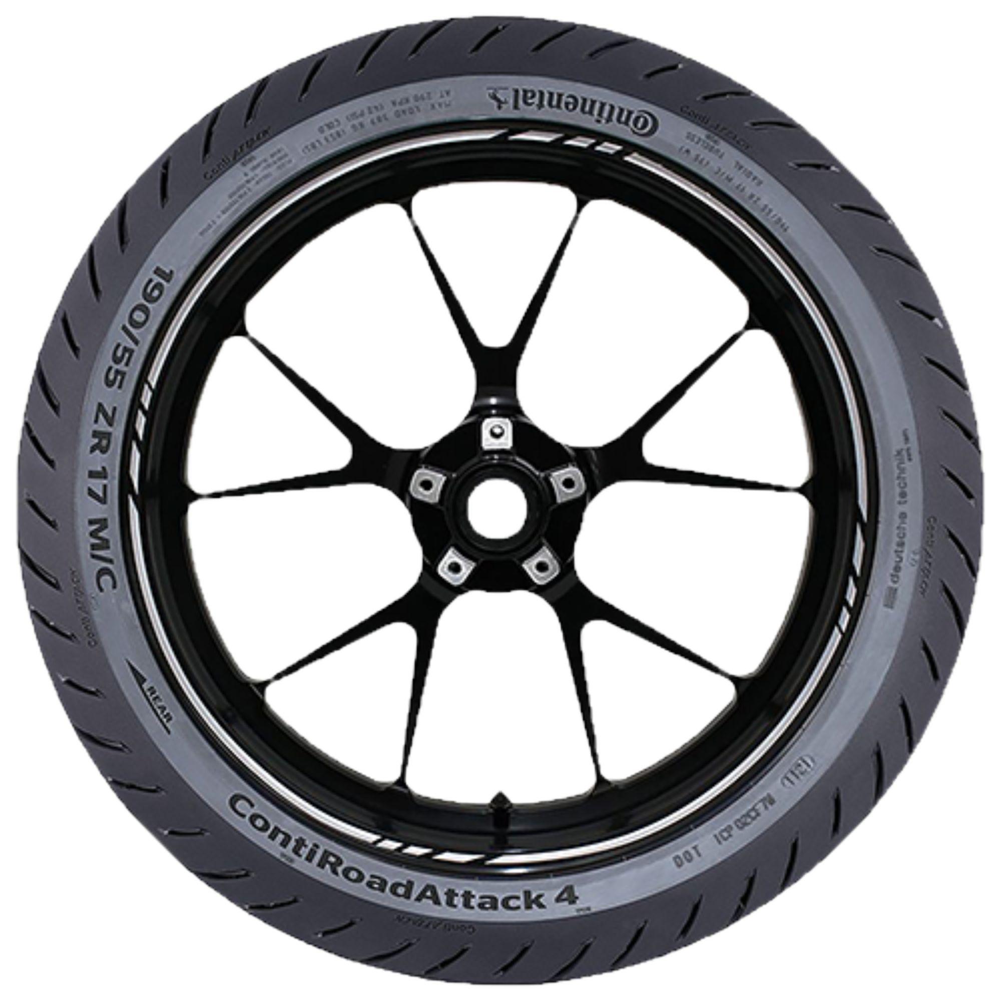 CONTINENTAL 120/70 ZR 19 M/C TL 60W CONTIROADATTACK 4