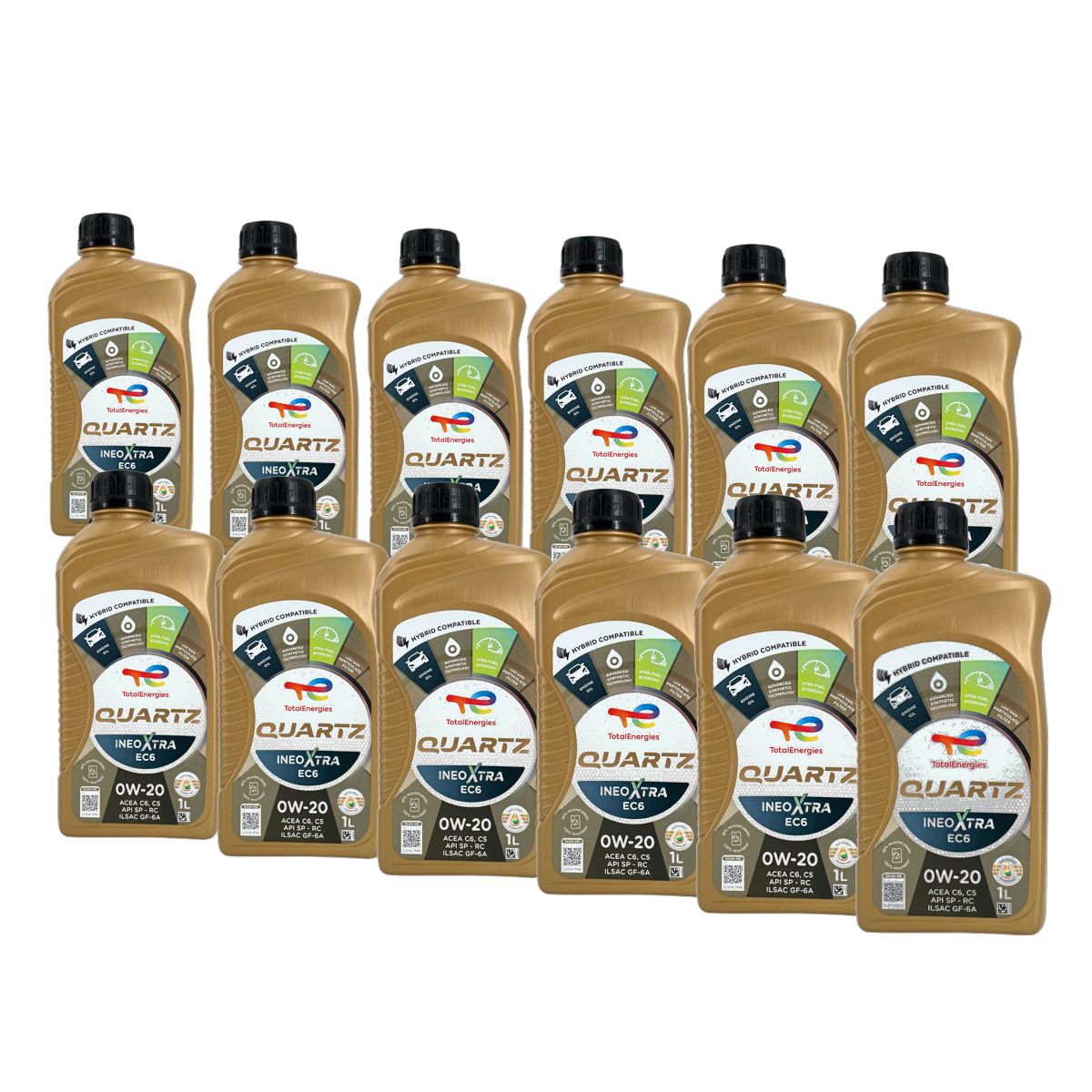 Total Quartz Ineo Xtra EC6 0W-20 12x1 Liter
