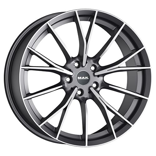 MAK FABRIK-D gun metal mirror face 9.0Jx20 5x120 ET35