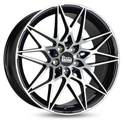 MAM WHEELS MAM B2 black front polished 8.5Jx20 5x112 ET30