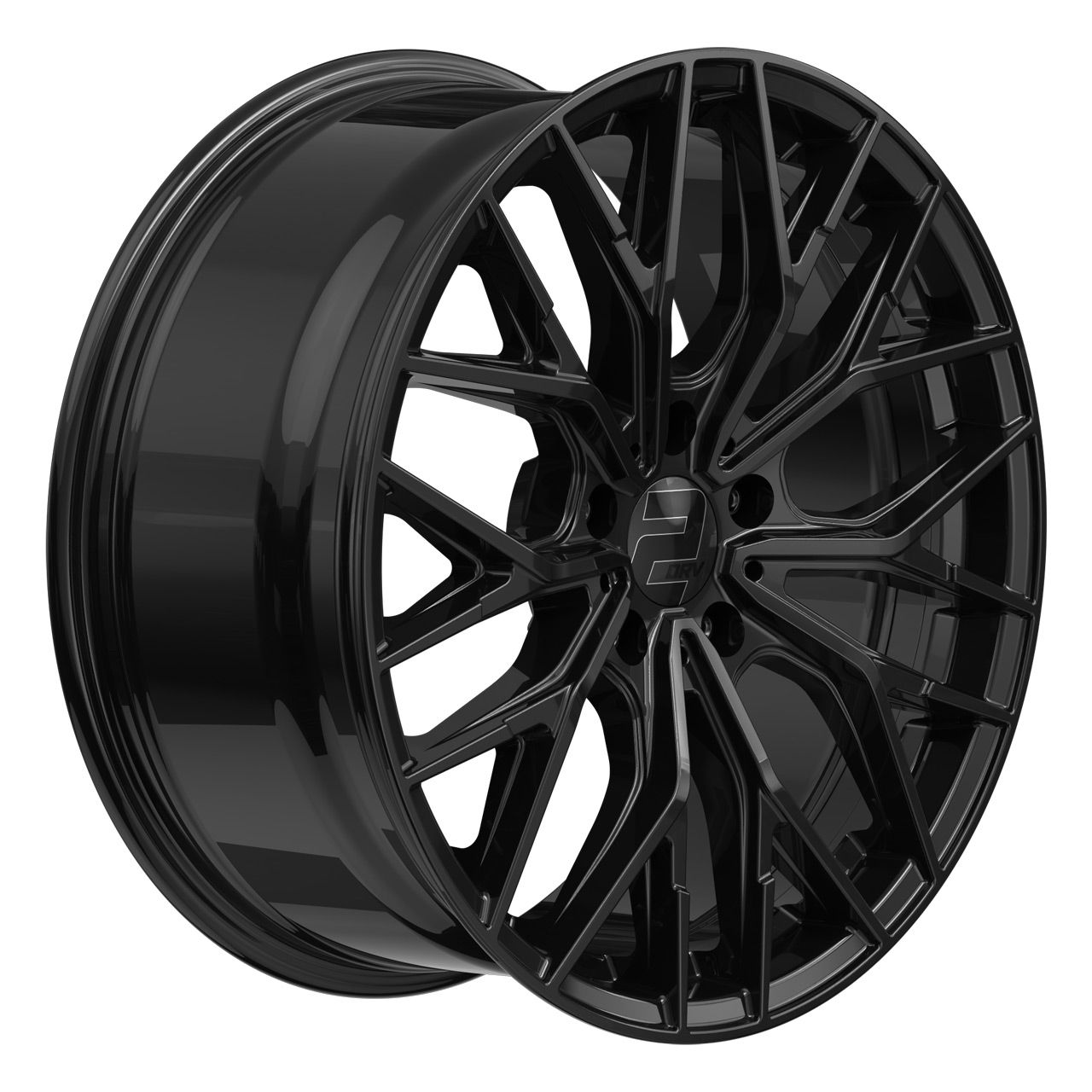 WHEELWORLD-2DRV WH37 black glossy painted 8.5Jx20 5x108 ET48