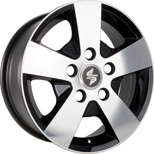 ETABETA ATRIA black matt full polished 6.5Jx16 5x130 ET55