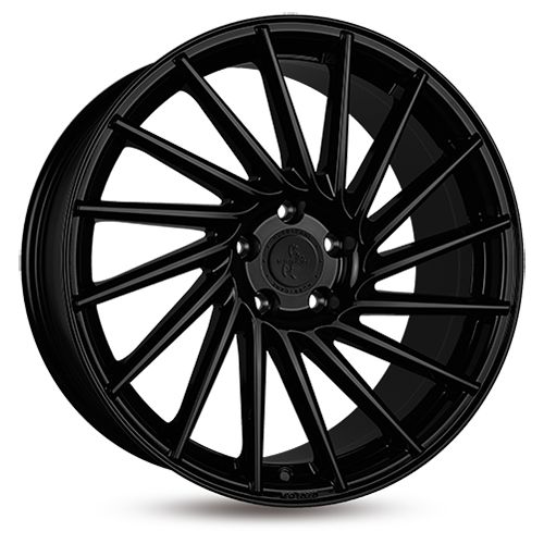 KESKIN WHEELS KT17 HURRICANE matt black painted 9.5Jx21 5x112 ET35