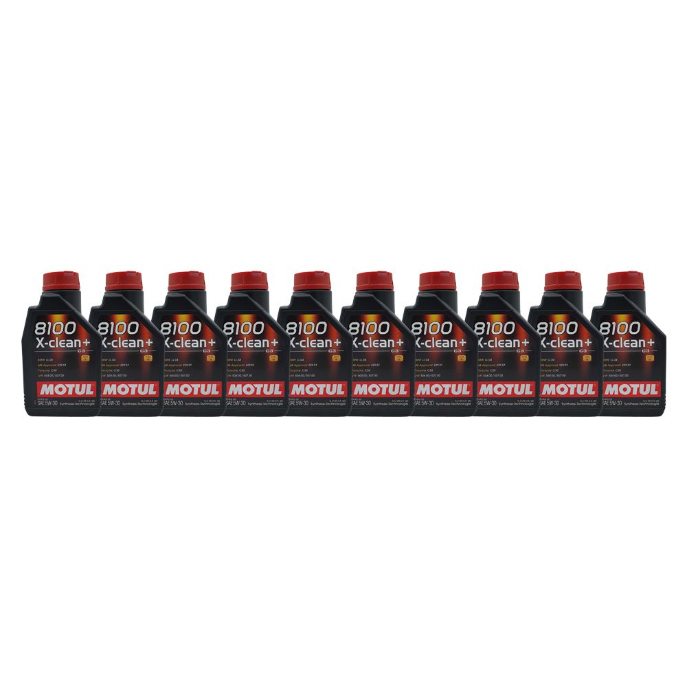 Motul 8100 X-clean+ 5W-30 10x1 Liter