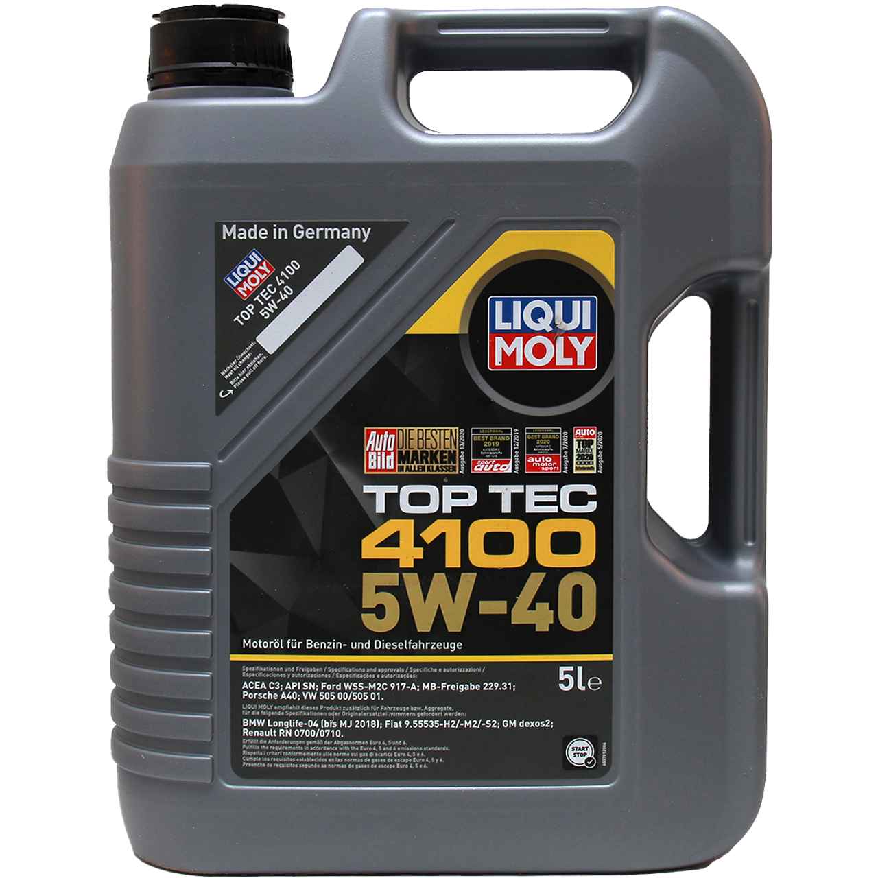 Liqui Moly Top Tec 4100 5W-40 5 Liter