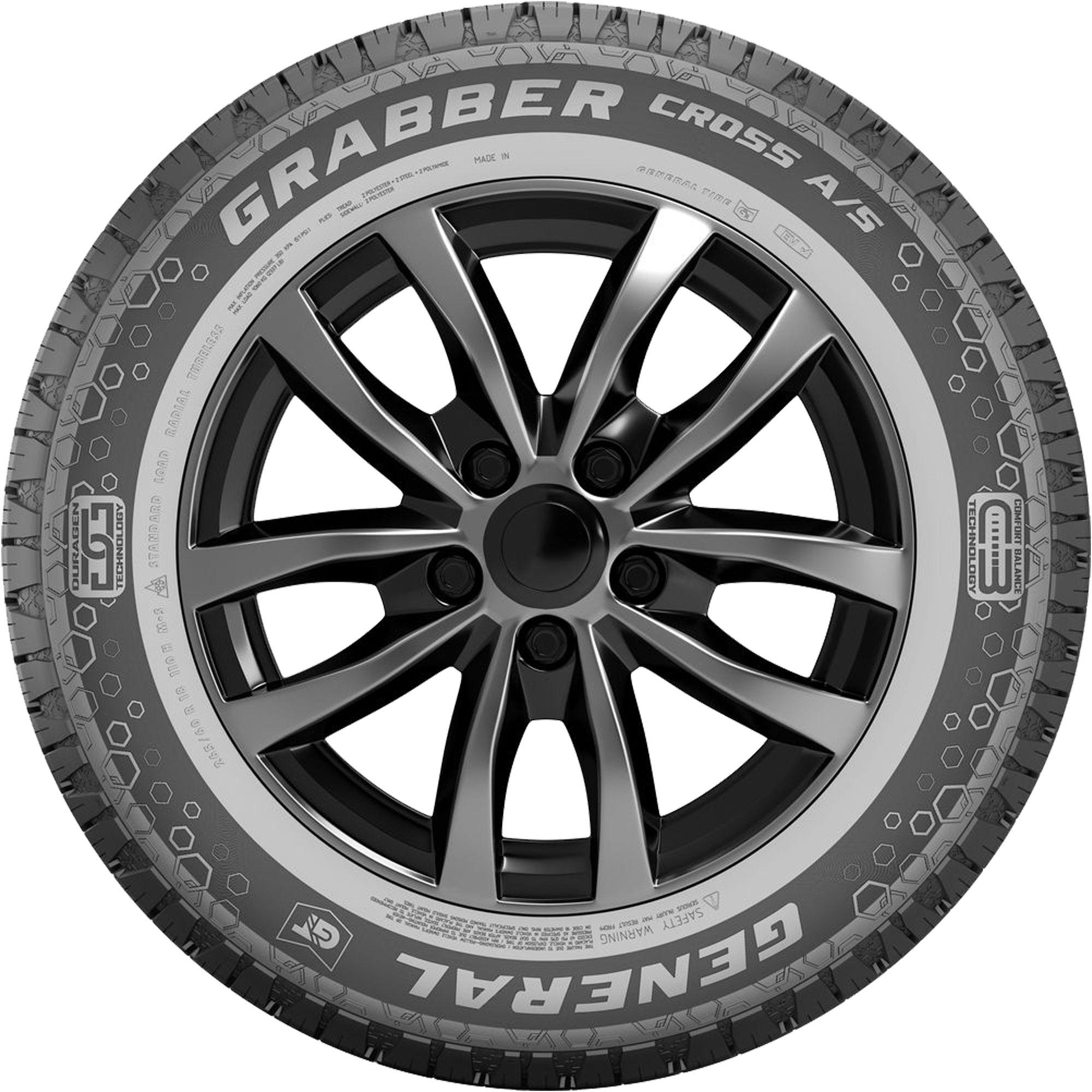 GENERAL TIRE GRABBER CROSS A/S (EVc) 225/60R17 99H (EVc) FR BSW