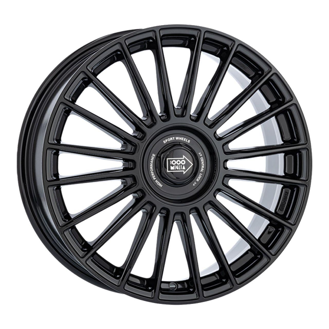 1000 MIGLIA MM1022 gloss black 8.0Jx18 5x108/114.3 ET45