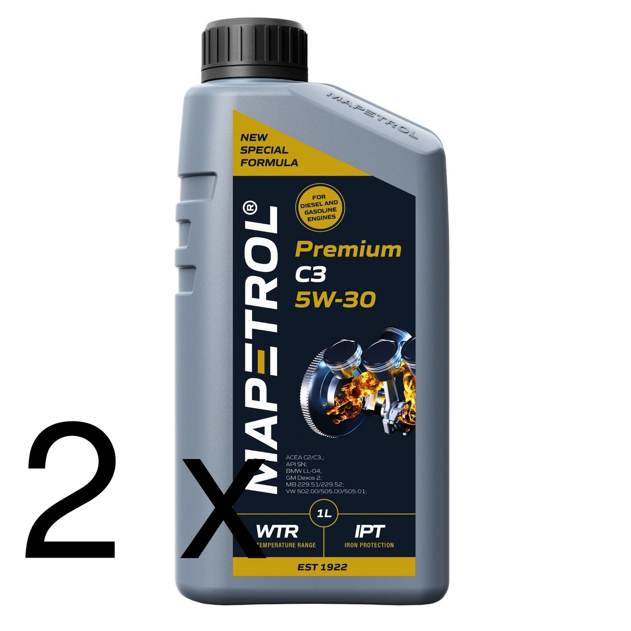 Mapetrol Premium C3 5W-30 2x1 Liter