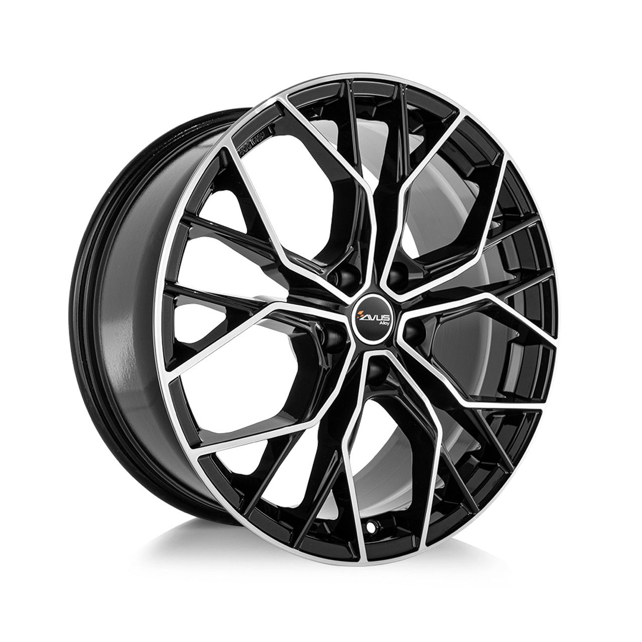 AVUS RACING AC-M10 black polished 8.5Jx19 5x112 ET45