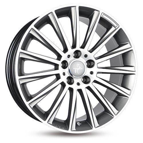 KESKIN WHEELS KT18 TURBO palladium front polished 7.0Jx17 5x112 ET38