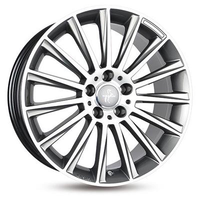 KESKIN WHEELS KT18 TURBO palladium front polished 10.0Jx22 5x130 ET58
