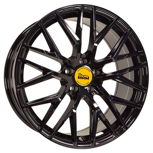 MAM MAM RS4 black painted 8.0Jx18 5x114.3 ET40